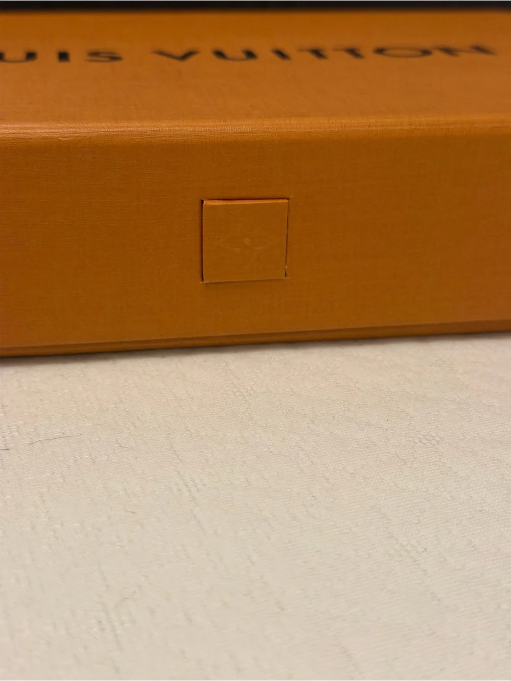 Louis Vuitton Orange Logo Gift Box